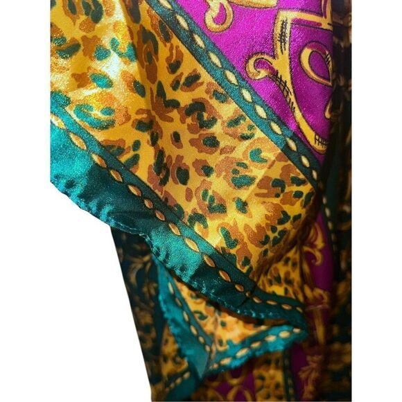 NEW WITH TAGS VINTAGE 90's boho WINLAR kaftan long maxi dress casual one size fi - Picture 11 of 14